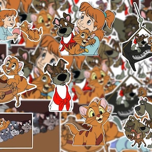 Oliver and Company Sticker Pack