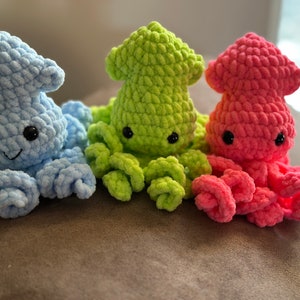 crochet squid