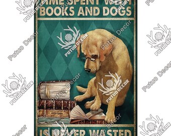 KEEPAEON PitBull Dog 'Use The Force' Funny Metal Tin Sign - 12x8 Inch Vintage Wall Decor For Bathroom, Bar, Garage