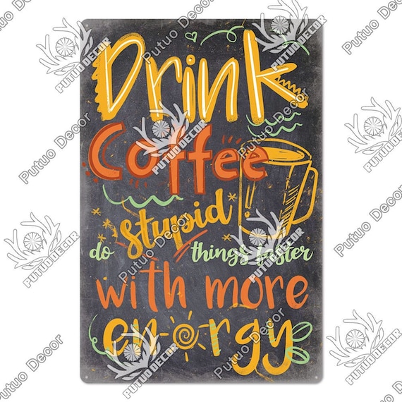 Targhe in latta per cioccolata calda, targhe in stile retrò natalizio, targhe in metallo arrugginite, poster vintage da parete, caffetteria, bar, soggiorno, cucina, decorazione per la casa - Italia