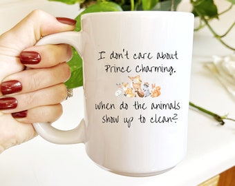 Sarcastic Forest Animals Mug: Feminist Snarky Gift