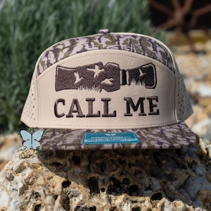 Call Me Duck Hunter - Waterproof Hidden Timber 7 Panel Hat