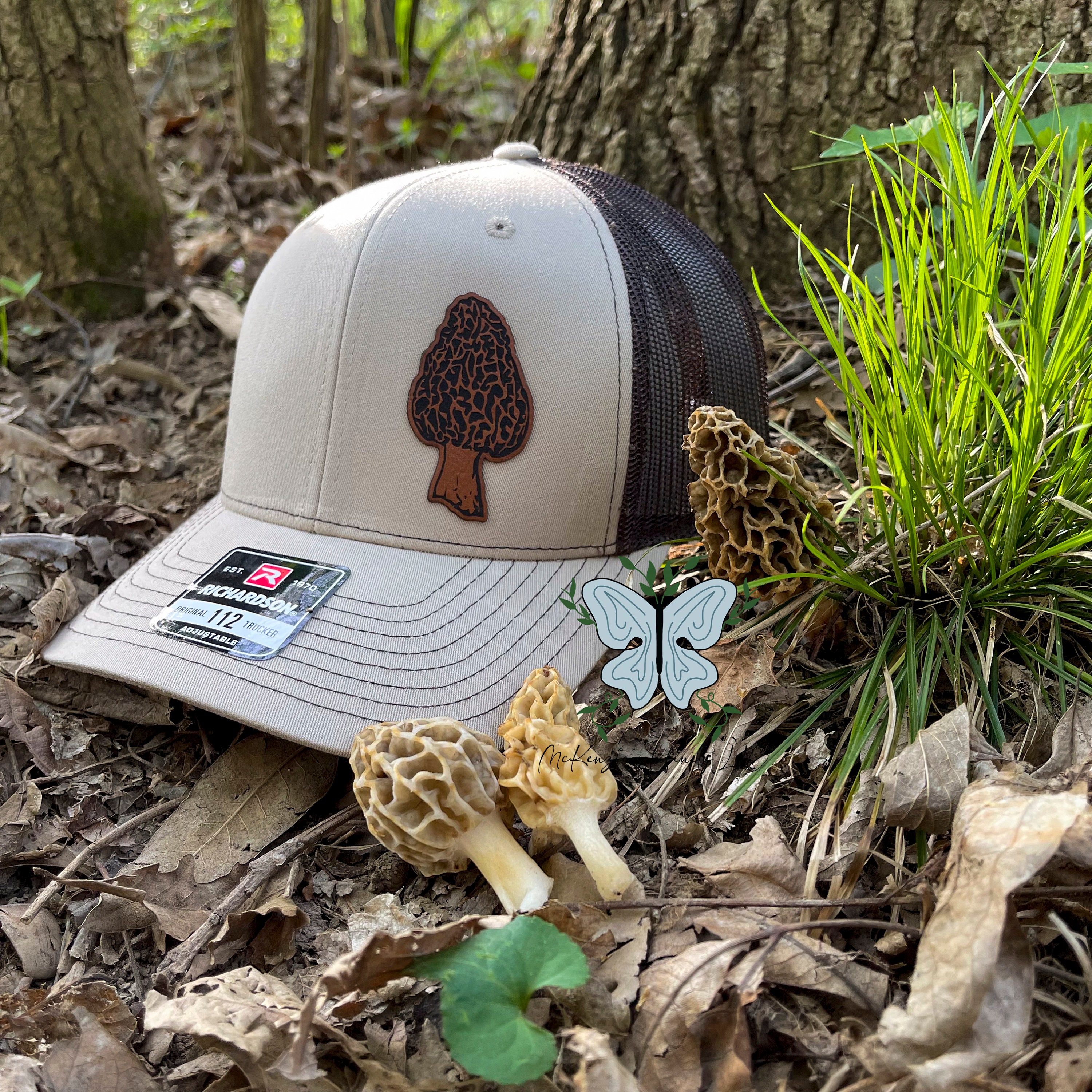 Mushroom Leather Hat - Etsy display picture 1