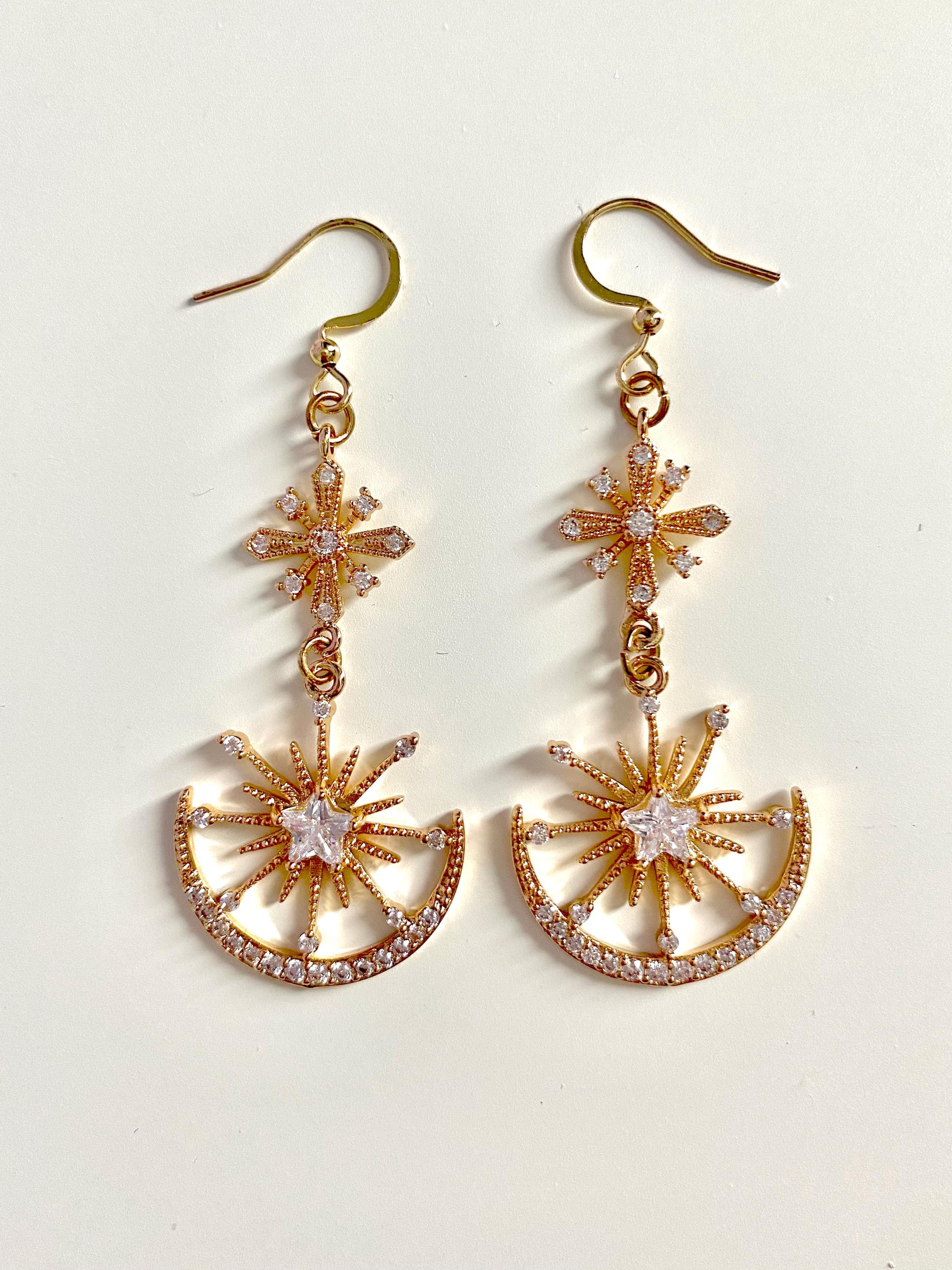 Hollywood Star Earrings - Etsy