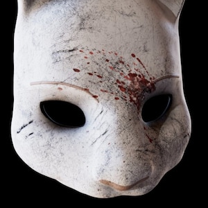 DIY NON PEINT Masque Anna la chasseresse DBD Dead by Daylight Cosplay Prop Laarp Roleplay