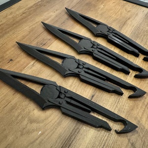 Trickster Knife Set Cosplay Prop (Set of 4)
