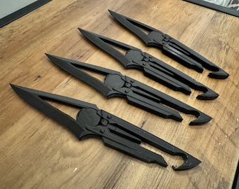 Trickster Knife Set Cosplay Prop (Set of 4)