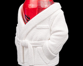Szlafrok z puszki na napój | Nowatorski uchwyt na napoje