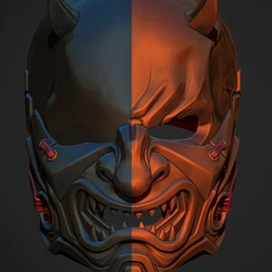 Deathstroke Oni Cosplay Laarp Mask + Airsoft Heavy Duty Version Available