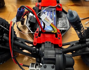 Zestaw montażowy do modernizacji baterii EC3 do EC5 dla wzmacniacza Horizon Hobby ECX