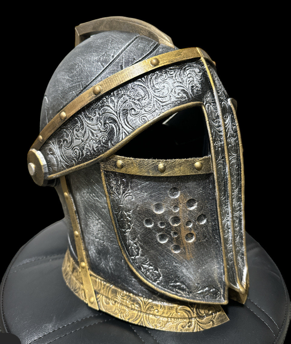 Knight Templar Medieval Soldier Fantasy Helmet