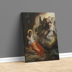 Eugène Delacroix Agonia w ogrodzie Płótno/Plakat Reprodukcja sztuki, Sztuka klasyczna Francuski romantyzm Malarstwo, Płótno, Sztuka ścienna