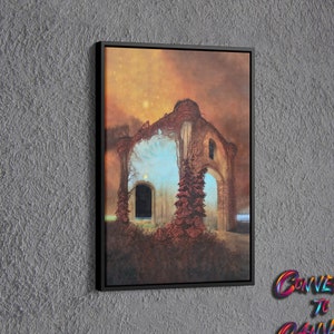 Lienzo de pintura de estructura surrealista oscura, pintura de Zdzislaw Beksinski, decoración de pared, arte de pared de pintura surrealista, lienzo impreso de arte surrealista