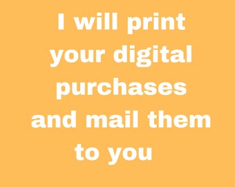 I will print your digital challenges for you and mail them to you