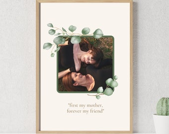 Custom Mothers Day Gift, Gift from Daughter for Mom