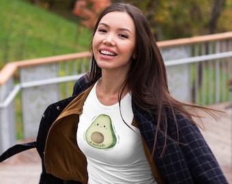 Avocado lovers t-shirt, Cute avocado tshirt, Unique Avocado Gift, Food lovers graphic tee, Funny Avocado t shirt, # Avocado