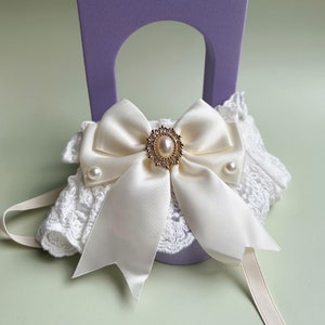Fancy Pet Collar, Wedding Pet Collar, Adjustable kitten Necklace
