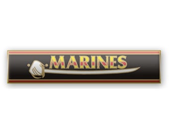 Marine Corps Citation Bar Lapel Pin