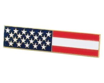 USA - American Flag Bar Citation Pin