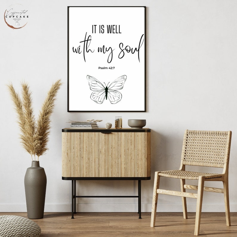 It is Well Wall Art &amp; Décor Printable Digital 3 Convenient Sizes It is ...