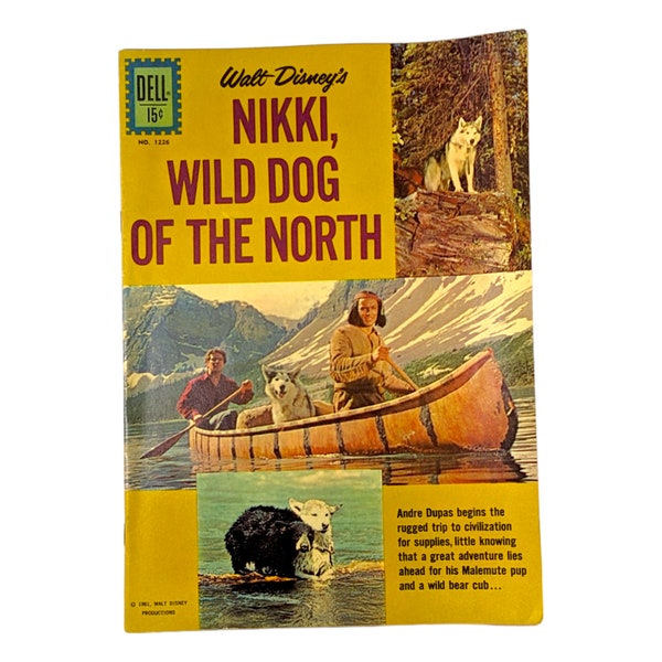 Walt Disney's Nikki, Wild Dog of the North #1226 Comic Book