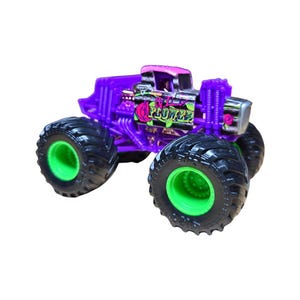 Camión de flores silvestres Monster Jam Double Down Showdown, vehículo fundido a presión de 4 pulgadas imagen 1