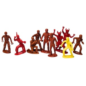 Vintage Plastic Toy Figures Mostly Marx