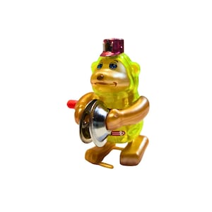 Z Toys Windups TOMY Tucker The Cymbol Clapping Monkey Wind Up Toy Red Hat Walks!