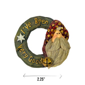 Boyds Bears, I&#39;ve Been Very Good, Carver&#39;s Choice speld/broche