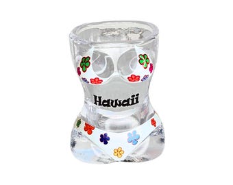 Hawaii Souvenir Shot Glass Bikini Shotglass