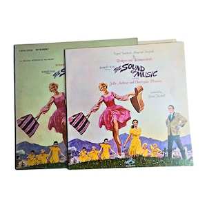 The Sound Of Music (An Original Soundtrack Recording) 1965 12&quot; Vinyl LP w/ Book
