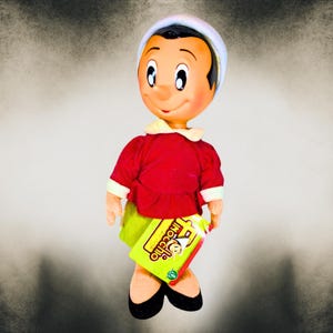 Vintage Spooky Pinocchio Doll
