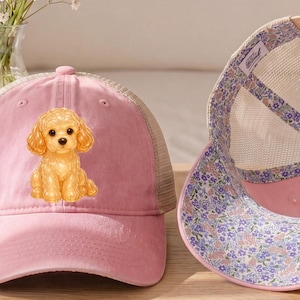 Cockapoo Jelly Mesh Baseball Hat