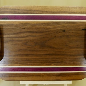 Walnut, PurpleHeart & Maple Serving Tray