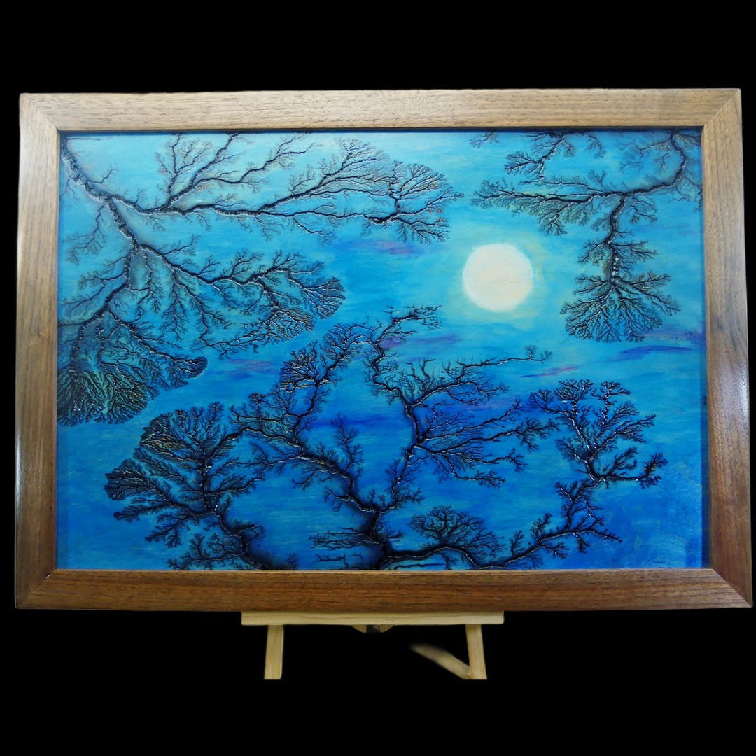 Large Lichtenberg Art Burning - Etsy