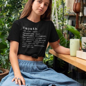 Empath Definition Shirt | Sensitive Soul Tee | Emotional Alchemist Gift | Spiritual Empath T-Shirt | HSP Shirt
