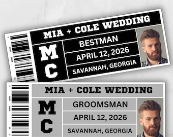 Groomsman Proposal Shoe Box Label, Bridesmaid Proposal Sticker Labels, Wedding Party Gift Box Labels, Editable Canva Download, Bridal Party