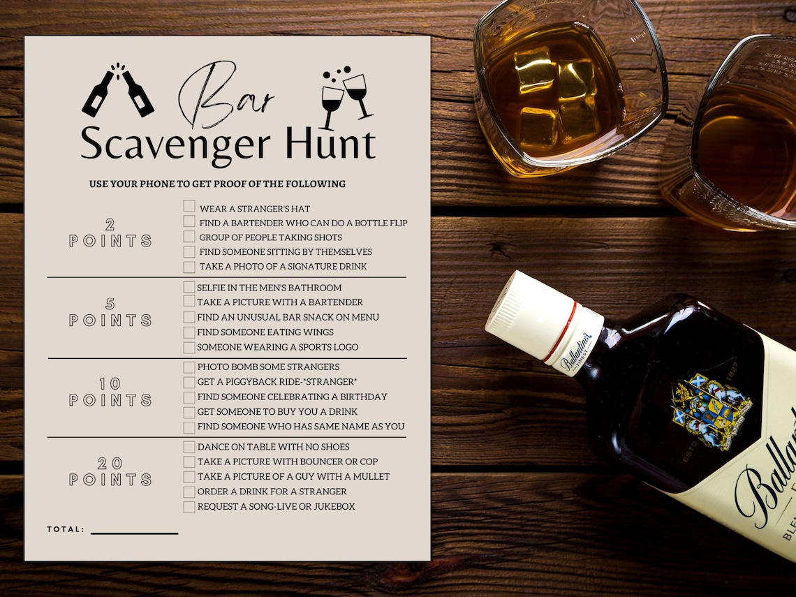 Bar Crawl Scavenger Hunt Bar Scavenger Hunt Bar Games Adult bar-crawl-scavenger-hunt-bar-scavenger-hunt-bar-games-adult