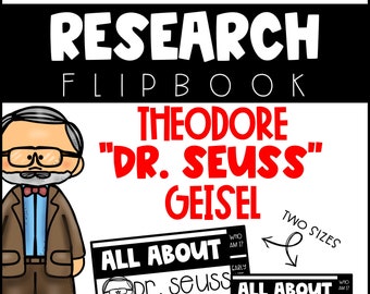 Libro animado de la biografía de Dr. Seuss Research / Read Across America