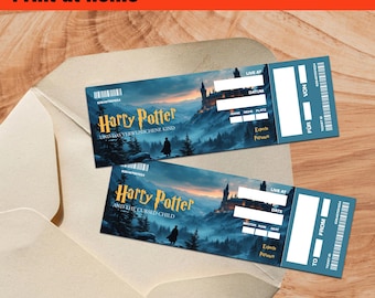 Billet numérique pour la comédie musicale, carte numérique pour la comédie musicale, bon d'échange - Harry Potter et l'Enfant Maudit