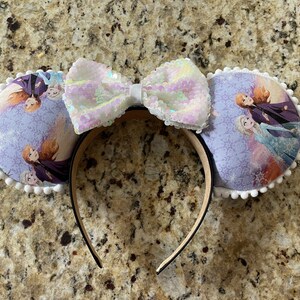 Frozen Minnie ears