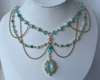 DAINTY ICE VICTORIAN necklace