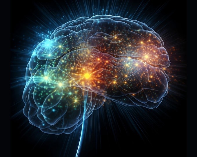 Neuroscience Art, Brain Art, Psychology, Neurology, Digital Download ...