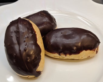 Éclairs sans gluten - substitutions DF incluses