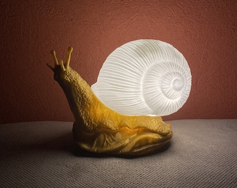 Escargot lumineux en 3D - Décoration unique pour votre intérieur