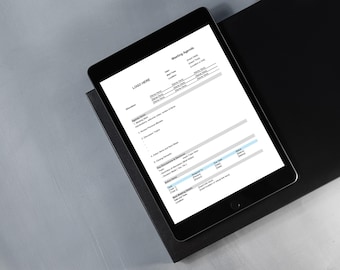 Editable Meeting Agenda & Minutes Template, Office Admin Forms PDF/Word/Excel, Instant Download
