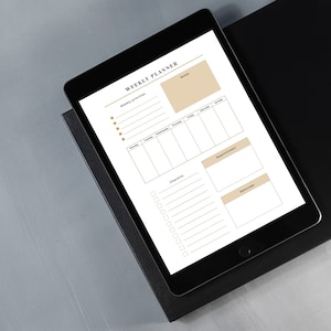 Weekly Planner Sheet, Digital planner sheets, Printable Planners
