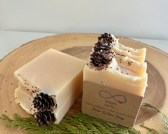 Pipon (Winter) natural cold processed soap Indigenous Owned