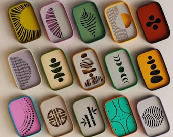 Boho Multi Color Soap Dish