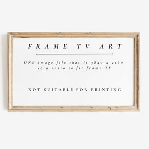 Winter Lake Landscape 4K TV Art | Neutral Watercolor (Digital Download) image 3